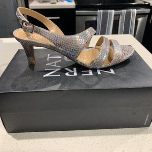 naturalizer taimi dress sandals silver